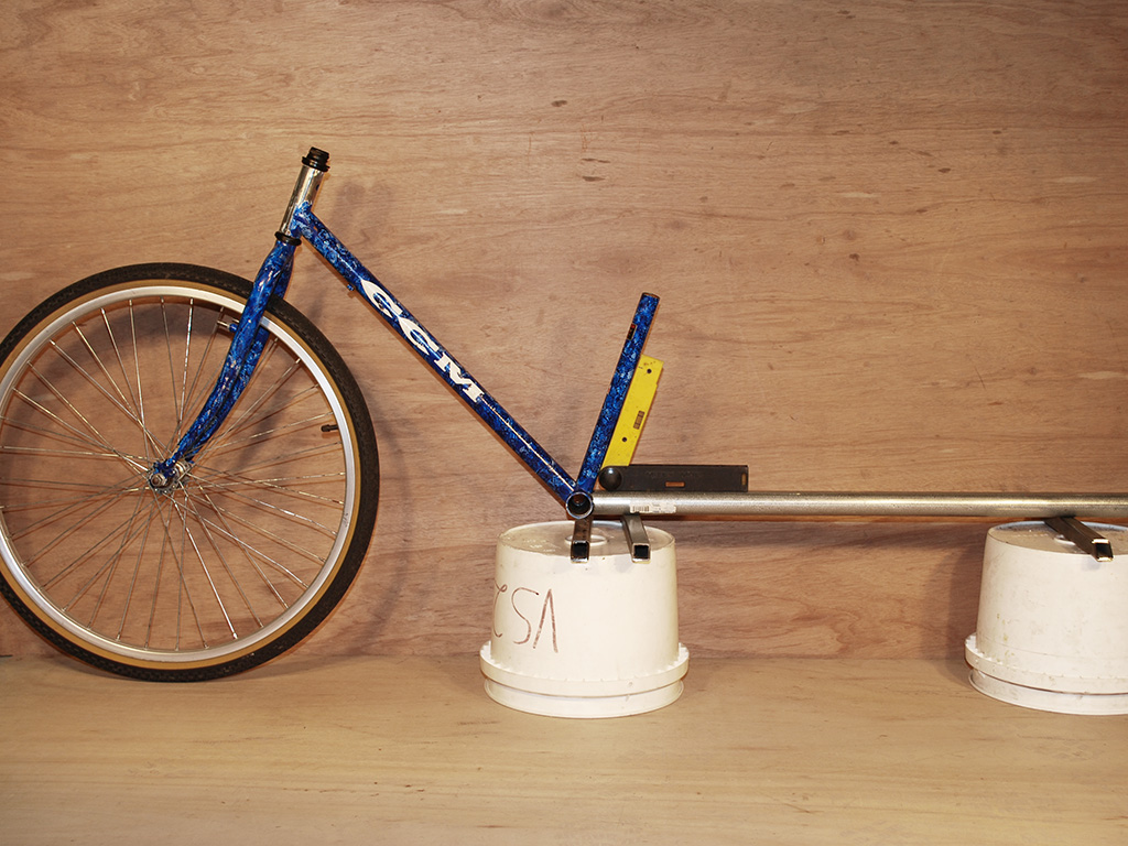 TourMaster Recumbent Bike - frame angles